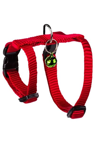 MYONNA IT & E- COMMERCE Red Small Pet Harness with 120x1 cm Leash
