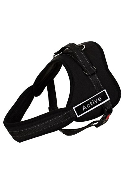 OEM Μαύρο λουρί Deluxe για σκύλους (L)