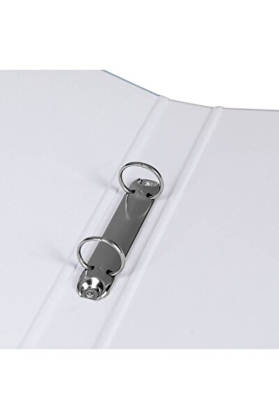 OEM Marble A4 Binder, Green with Pink-Gold Details, 24.5 x 32.5 cm, 2.5 cm Rings