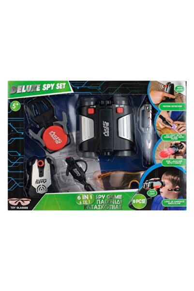 SHOPIENS Set de jucării de rol, 6 în 1, multicolor, include binoclu, cască cu...