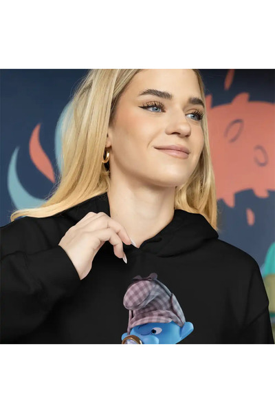 OEM Hanorac Femei Strumfii Detectiv Sherlock