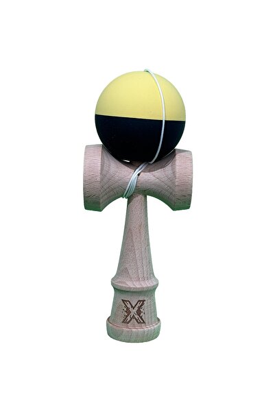 Bibilel Jucarie Kendama X Originala, Profesionala, din Lemn, Rubber Grip, 18 ...