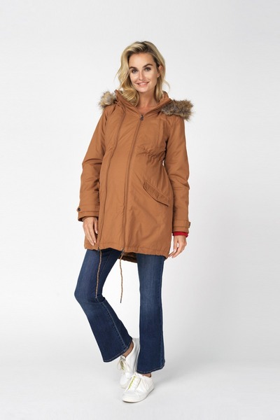 NOPPIES Geaca pentru gravide 2in1 maro Malin Noppies, L