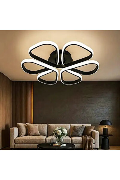 LED CONCEPT Lustra LED cu trei tipuri de lumina, telecomanda, intensitate reg...