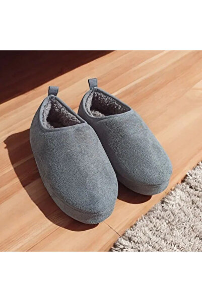 Deniz Terlik Children's Silent Non-Slip Sole Fluffy Plush Home Boots