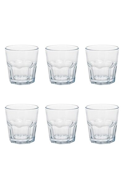 OEM Glass Glasses Set of 6 Pieces, Vegas, Capacity 230ml, Transparent