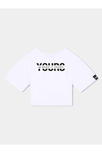 Dkny Tricou pentru fete D35T18 D Alb