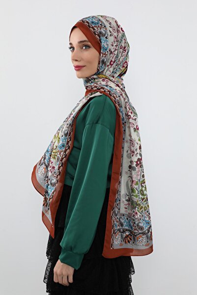 Aisha's Design Patterned Voile Shawl, Sal-106