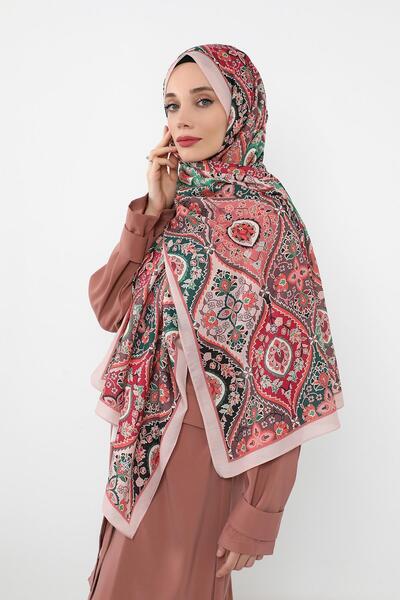 Aisha's Design Patterned Voile Shawl, Sal-128
