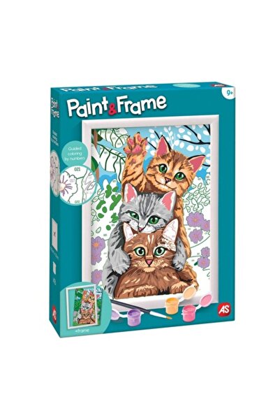 MYONNA IT & E- COMMERCE Set pictură după numere AS - Pisici amuzante, multico...