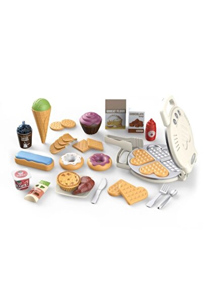 OEM Set de joacă Aparat de gofre, Model de biscuiți, Include accesorii, Lumin...