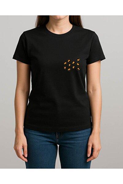 TREND YANKI تي شيرت للجنسين (نمط الفهد)