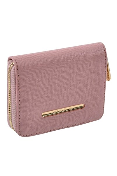 SHOPIENS Women's Wallet Exclusivo, Cash & Card Compartments, Pink, 11x9x2.5 cm