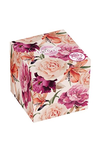 SHOPIENS Floral Box Napkins, 100 pcs, 2-ply, Multicolor - MYONNA