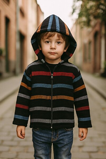 Montisu Halat de baie pentru copii din muselină bumbac 100% – cu glugă ani, r...