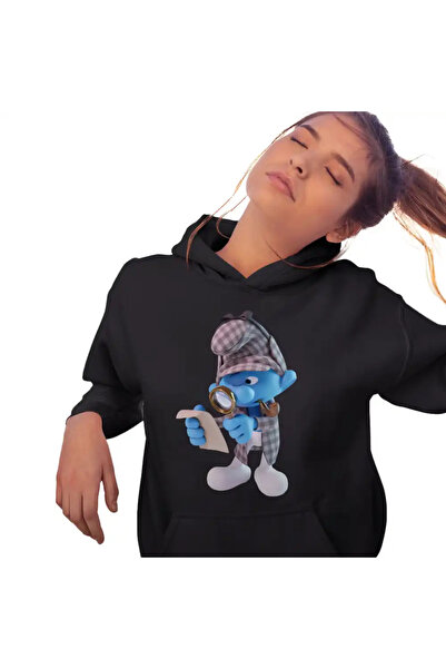 OEM Hanorac Femei Strumfii Detectiv Sherlock