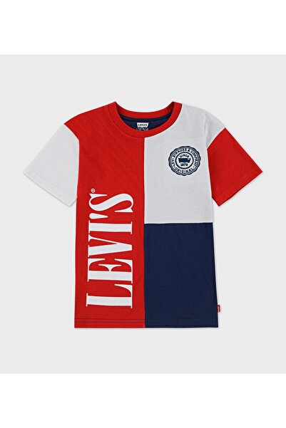 Levi's RED KIDS LVB COLORBLOCK GRAPHIC TEE