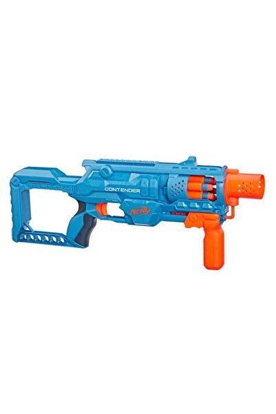 Nerf Elite 2.0 Contender Launcher with 6 Darts, 50x6x19cm, Interactive Toy