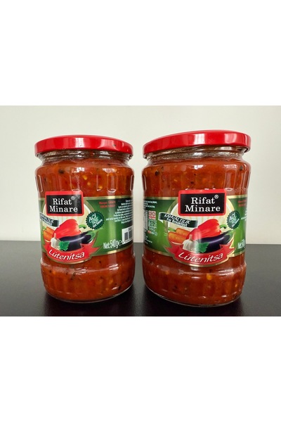 Rifat Minare 2 Adet Lutenitsa Acı Kahvaltılık Sos 1080g