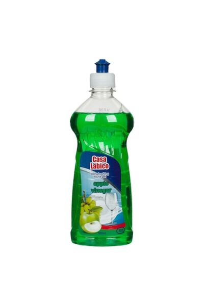 Casa Labico Dishwashing Liquid, Green Apple & Vinegar, 500 ml