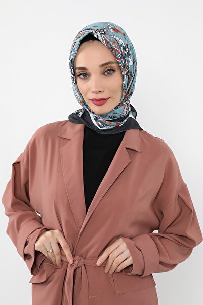 Aisha's Design Patterned Voile Scarf,Es-122