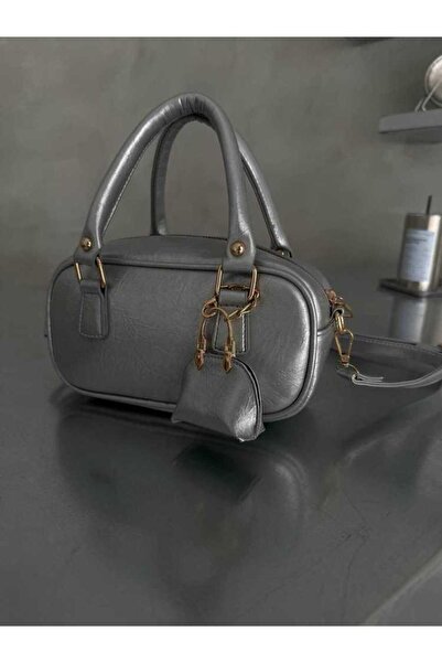 cocy-col GEANTĂ DE UMĂR PENTRU FEMEI ABRONIA SILVER BAG CU CADOU