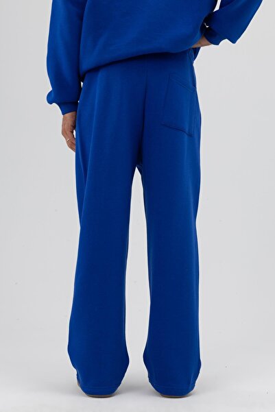 VAMOSCLO Basic Baggy Eşofman Alt Saks