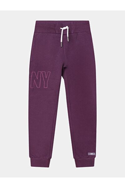 Dkny Pantaloni de trening pentru fete D54000 S violet