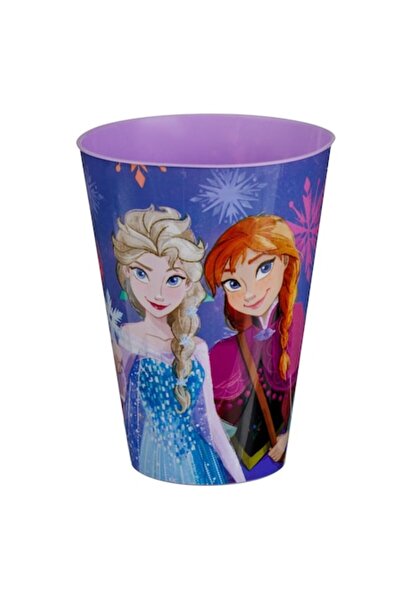 MYONNA IT & E- COMMERCE Frozen 2 Lilac Plastic Cup with Characters, 430 ml