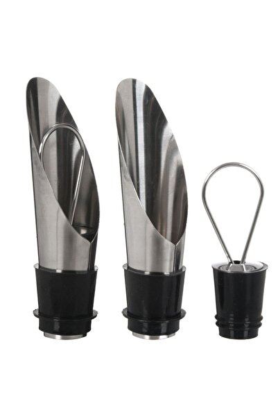 OEM Wine Stoppers Set, Metal-Plastic, 7 cm, 2 Pieces