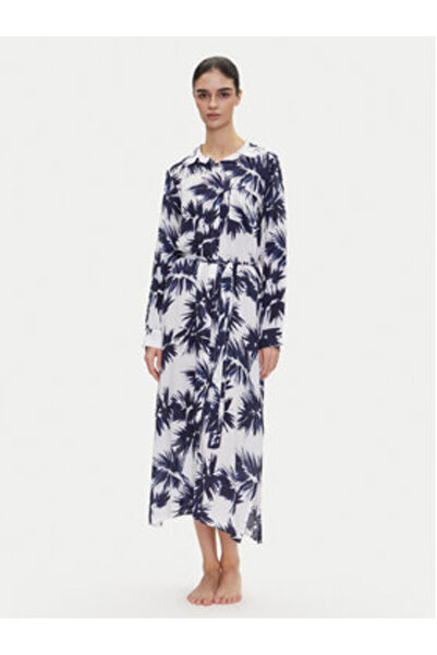 Dkny Rochie tip cămașă pentru femei YI00052 Multicoloră