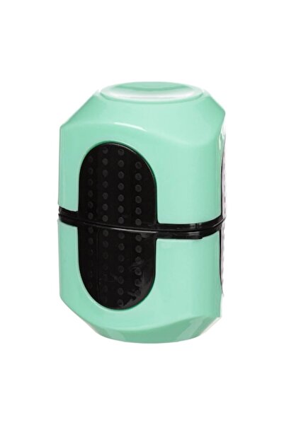 SHOPIENS Tube Sharpener, 3 Holes, Mint Green, Plastic, Protective Cap