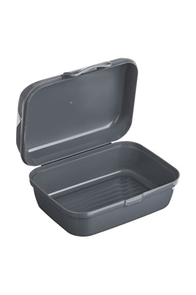 SHOPIENS Lunch Time Food Container, 1L, Grey, Plastic, Dishwasher Safe