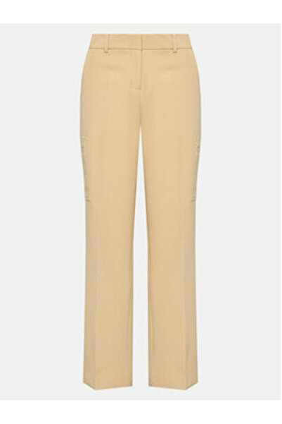 Dkny Women's Fabric Trousers UB4PX263 Beige