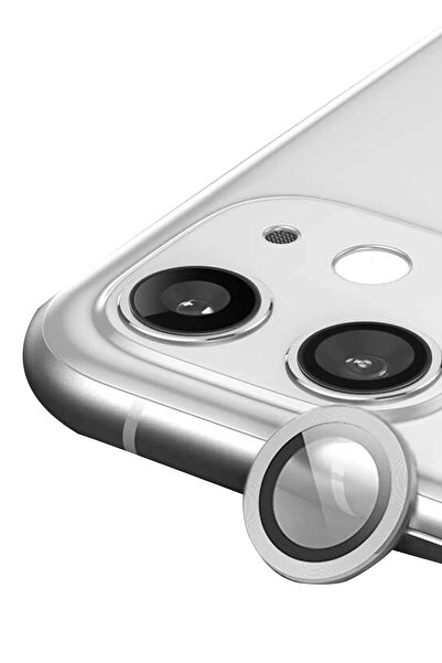 NovaBox iPhone 11 Raze Metal Camera Lens - Silver-(5796) - Voanfd5164-2092