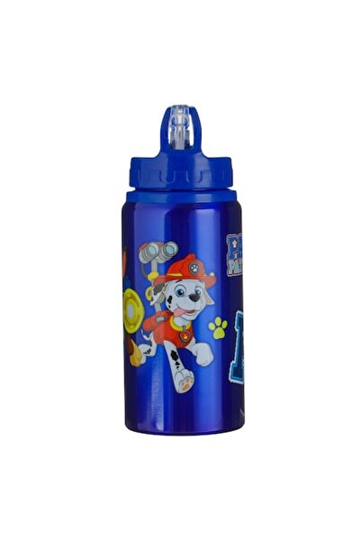 OEM Paw Patrol Blue Aluminum Flip-Top Water Bottle for Kids 500ml