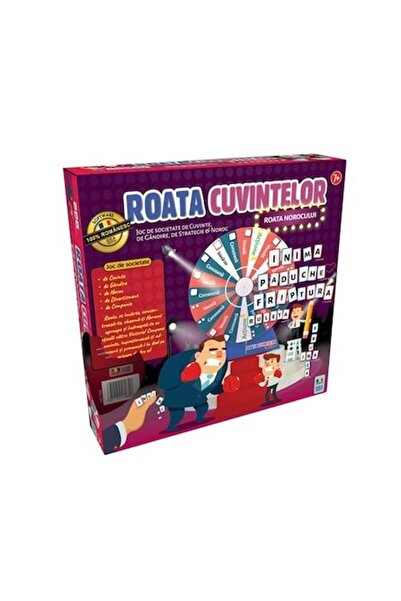 OEM Joc de societate Word Wheel, 154 de piese