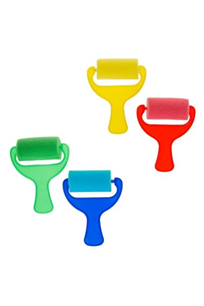 SHOPIENS Σετ από βαμμένα πατίνια, πολύχρωμα, 4 τεμάχια, αφρώδες και πλαστικό,...