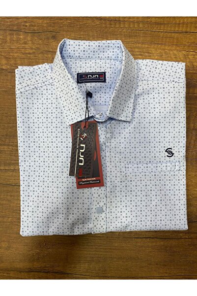 njn قميص منقوش بأكمام طويلة للأولاد