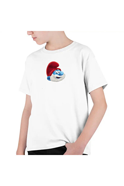 OEM Tricou Copii Baieti Papa Strumf Smurf
