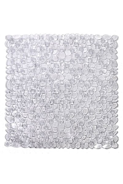 MYONNA IT & E- COMMERCE Non-slip Bathroom Mat, Stone Pattern, Transparent, 50x50 cm, MYONNA