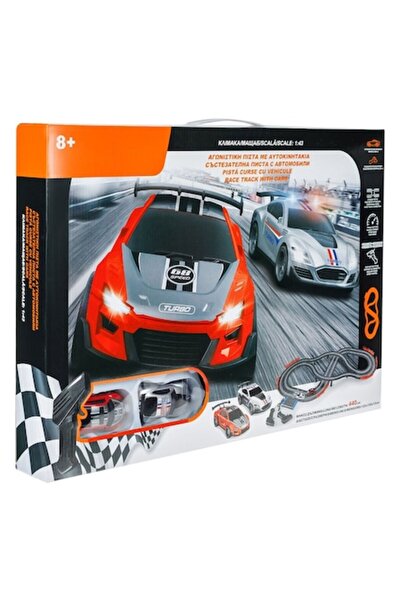 OEM Pista de Curse cu Masini, Turbo, Telecomanda, Lungime 440cm, Multicolor