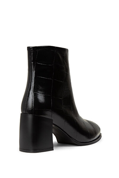 Deery Γυναικείες μαύρες μπότες με φερμουάρ