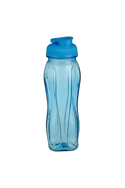 SHOPIENS Live Up Sport Water Bottle, Flip-cap, Turquoise, 0.75 L