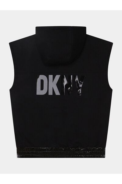 Dkny Girls Vest D36685 S Black