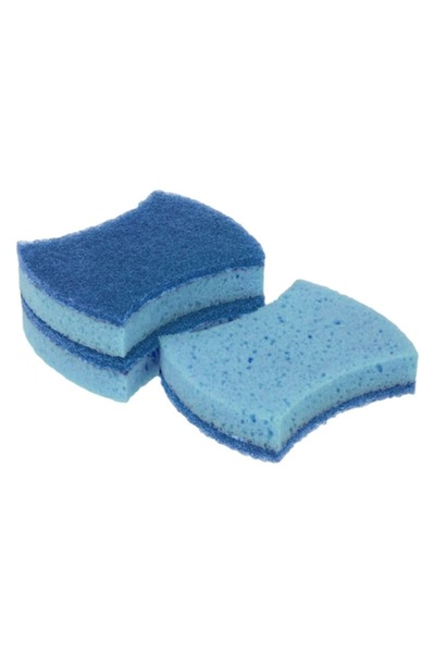 SHOPIENS Kitchen Sponges Multy Set of 3, Blue