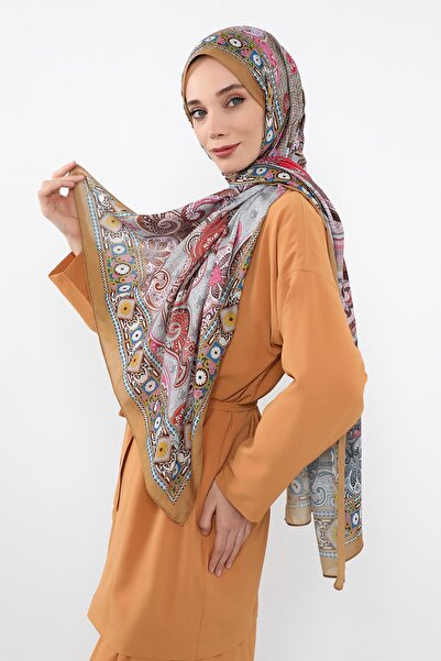 Aisha's Design Patterned Voile Shawl, Sal-133