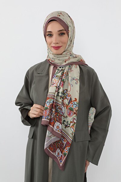 Aisha's Design Patterned Voile Shawl, Sal-131