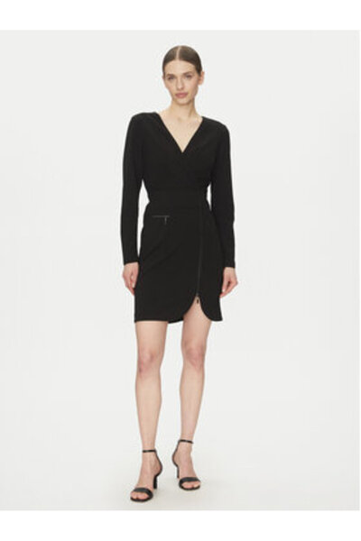 Dkny Rochie de cocktail pentru femei DD4JI62A Neagră