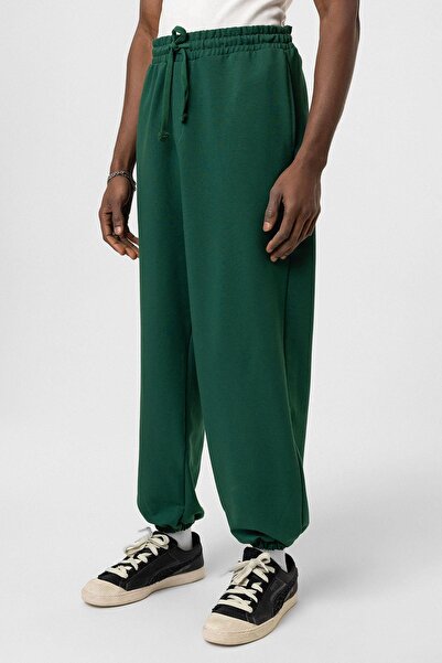 VAMOSCLO Βασικό ελαστικό παντελόνι oversized με ελαστικό κάτω μέρος Nefti